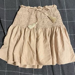 Fab’rik Smocked Waist Skort